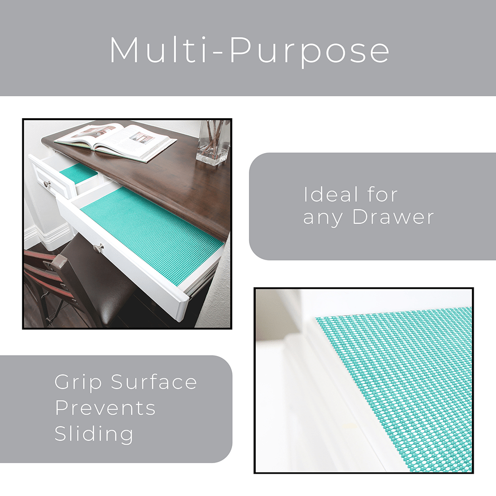 Classic Grip Shelf Liner - 12" x 10'